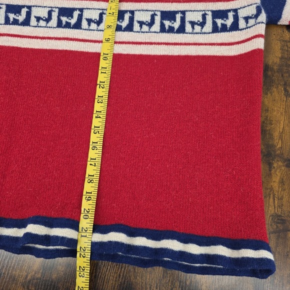 Cotopaxi‎ Sweater Cashllama Red Blue White Llama Unisex M(XL) W(XXL) Holiday - Picture 7 of 7